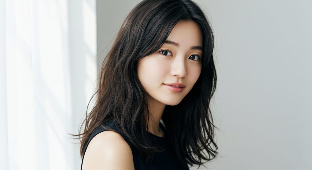 20代硬くて太い毛の女性-5